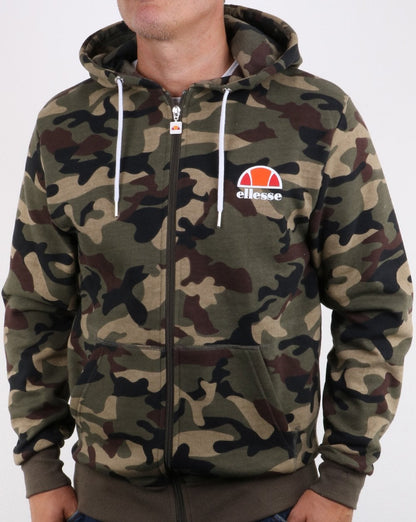 Ellesse Miletto Full Zip Hoody Camo