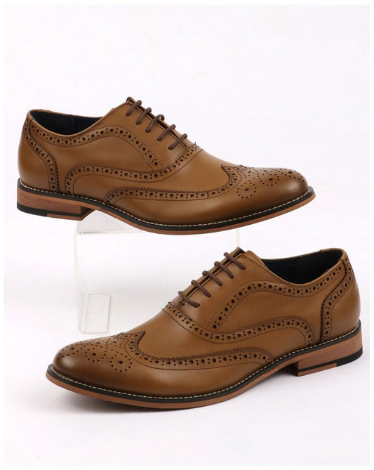 80s Casual Classics 80s Casual Classics Oxford Brogues Tan