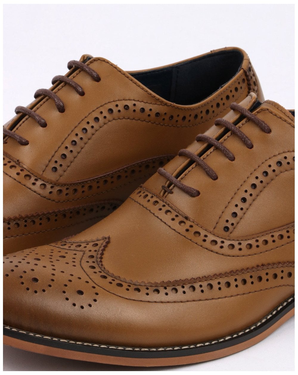 80s Casual Classics Oxford Brogues Tan