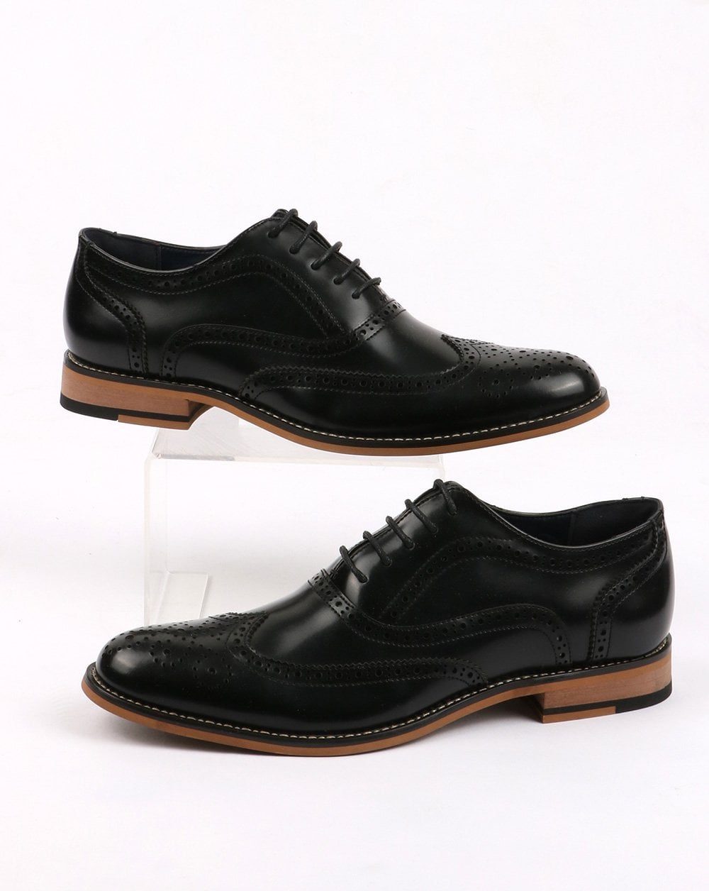 80s Casual Classics Oxford Brogues Black