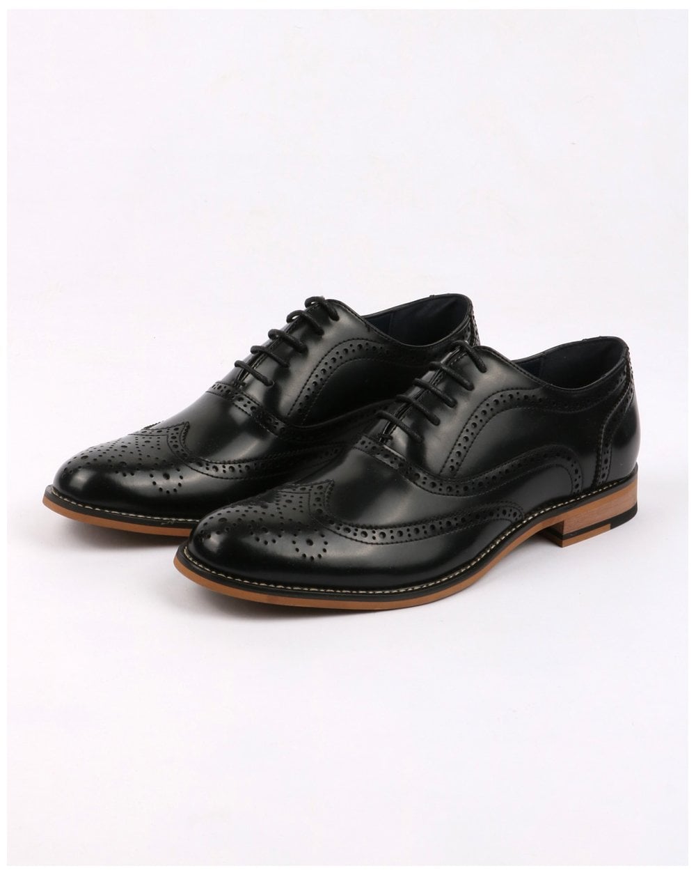 80s Casual Classics Oxford Brogues Black