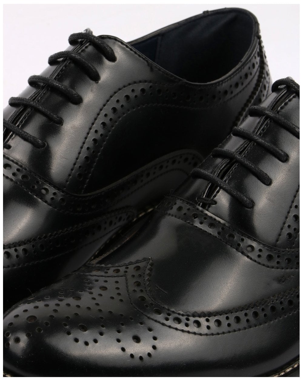 80s Casual Classics Oxford Brogues Black