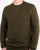 Aquascutum Oliver Crew Neck Sweatshirt Military Green