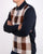 Aquascutum Abner Long Sleeve Polo Navy