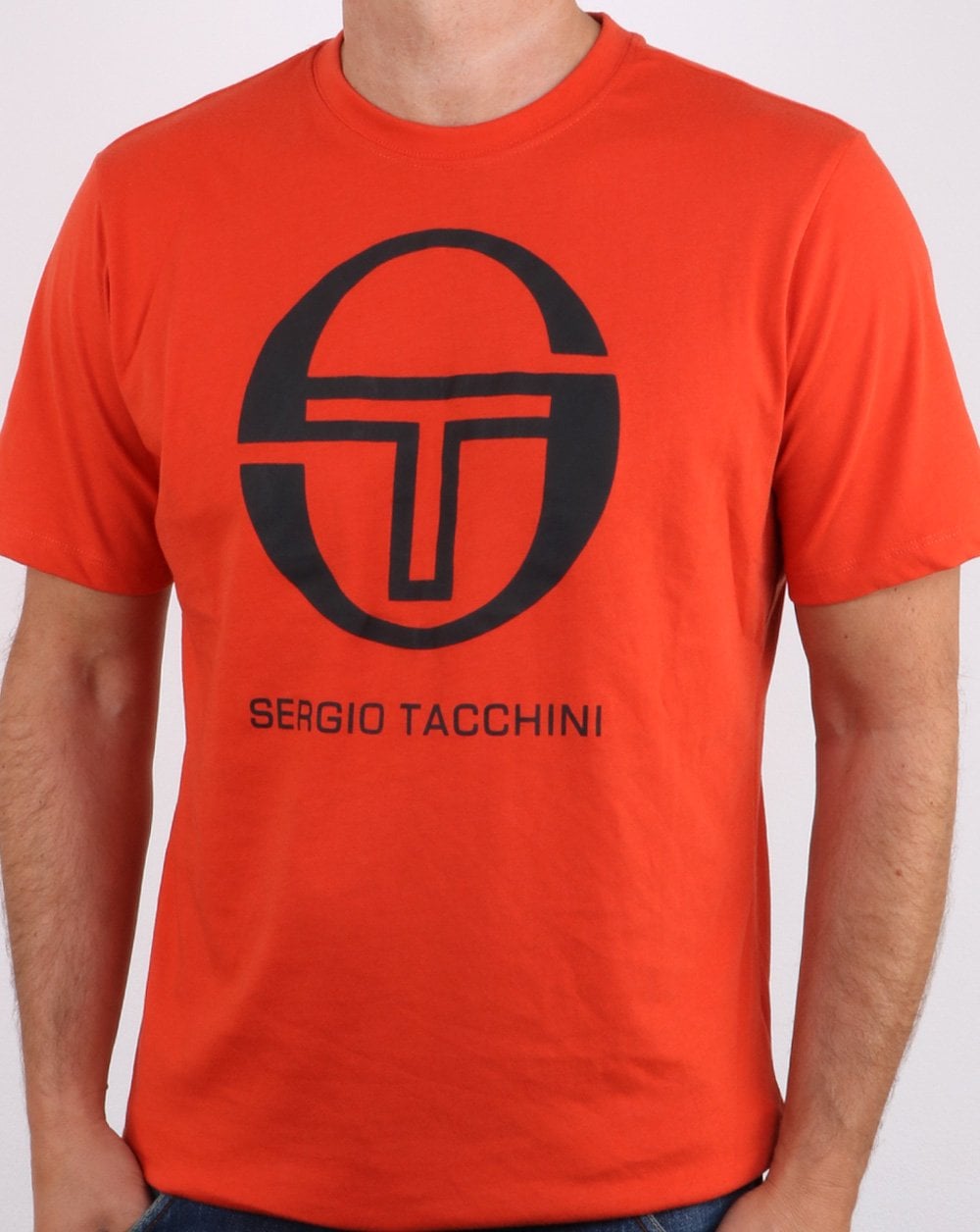 Sergio Tacchini Iberis T-shirt Red Clay/black
