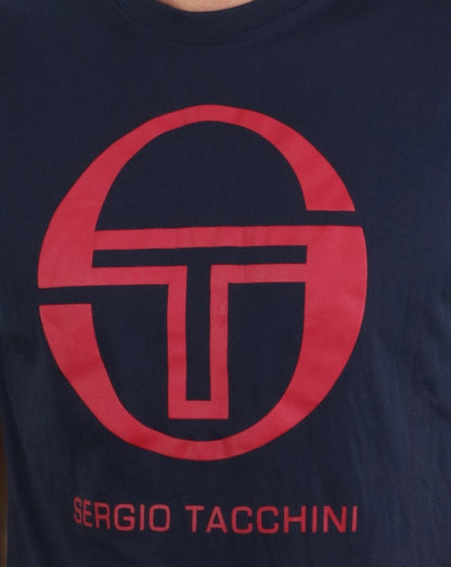 Sergio Tacchini Logo T-shirt Navy/Red