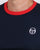 Sergio Tacchini Drop T-shirt Navy/red