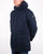 Marshall Artist Detachable Fur Hooded Parka Navy