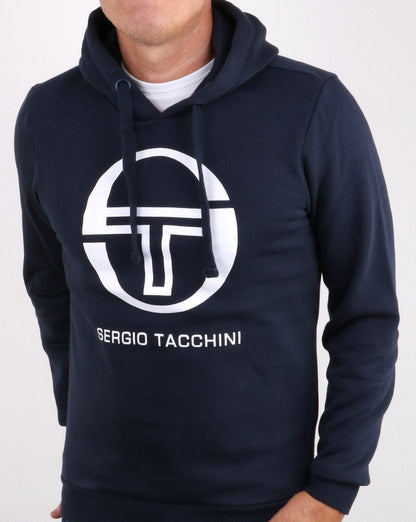 Sergio Tacchini LOGO Hoody Navy/white