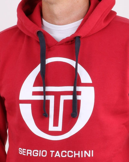 Sergio Tacchini LOGO Hoodie Red/White