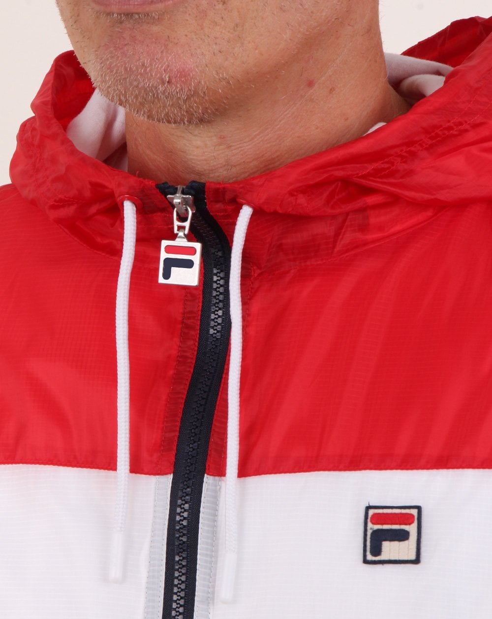 Fila Vintage Cedric Rain Jacket Red/navy/white