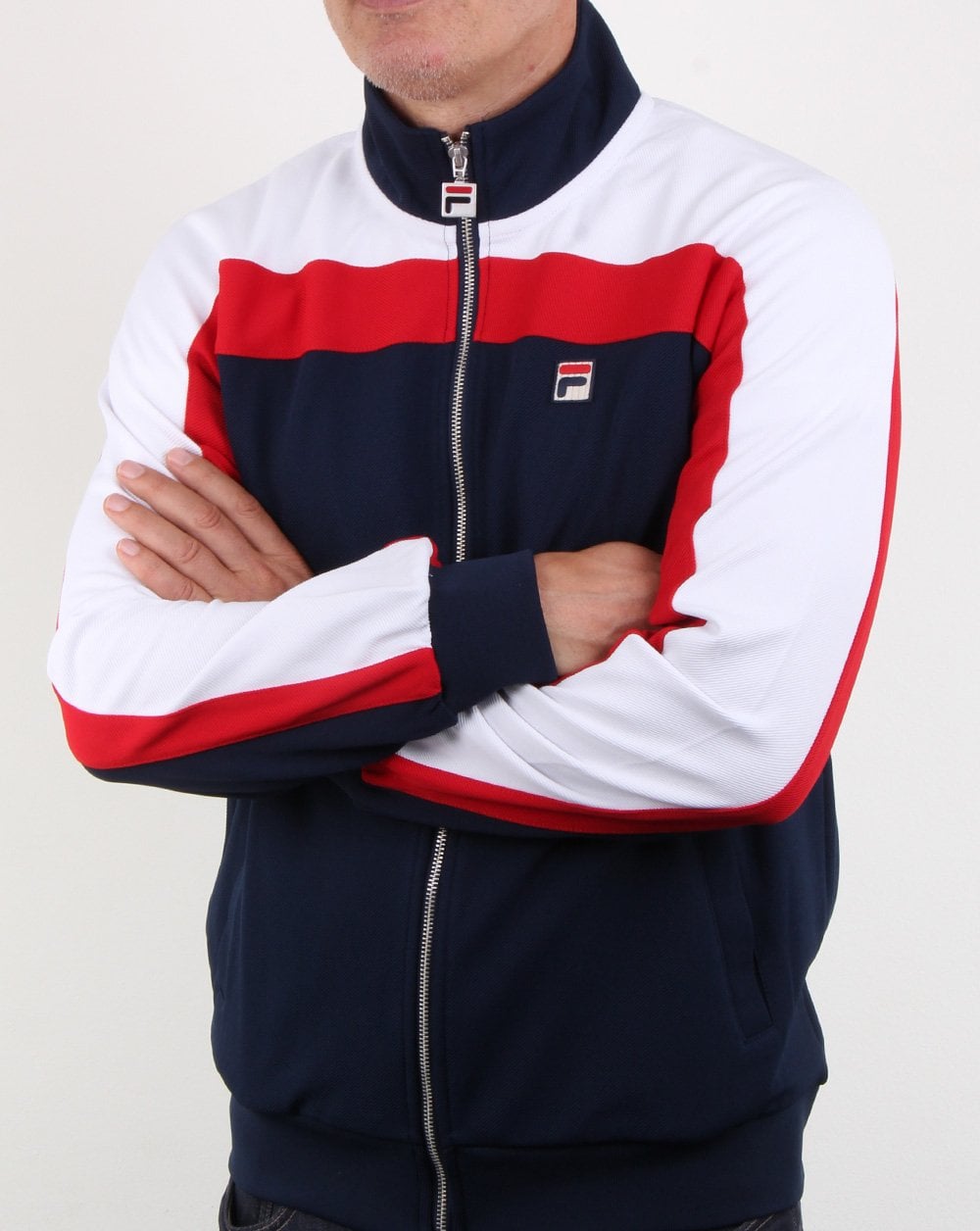 Fila Vintage fila Colours Track Top Navy/red/white