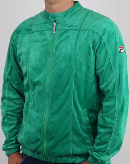 Fila Vintage Terrinda Mk3 Track Top Green