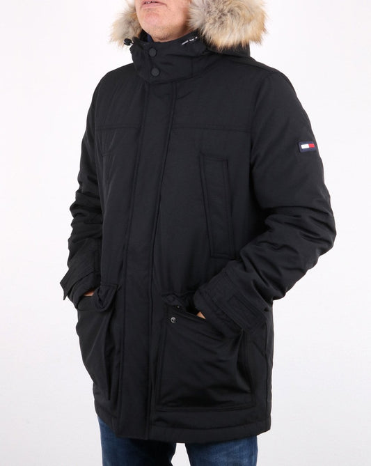 Tommy Jeans Tommy Hilfiger Technical Parka Tommy Black
