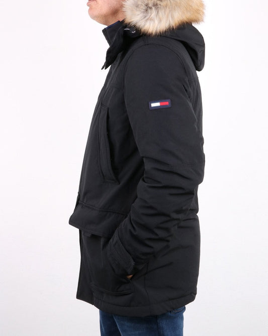 Tommy Jeans Tommy Hilfiger Technical Parka Tommy Black