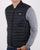 Lacoste Contrast Lining Quilted Vest Black