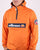 Ellesse Quarter Zip Overhead Jacket Orange