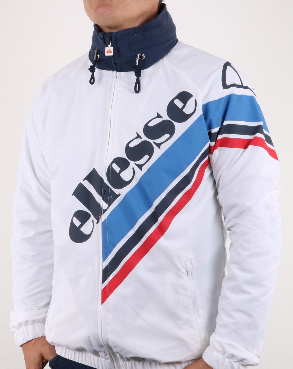 Ellesse Italia Swoosh Track Jacket White