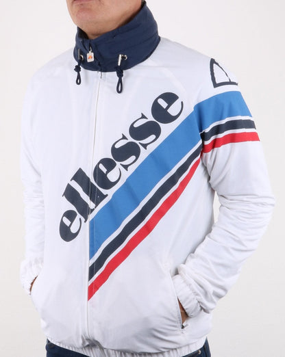 Ellesse Italia Swoosh Track Jacket White