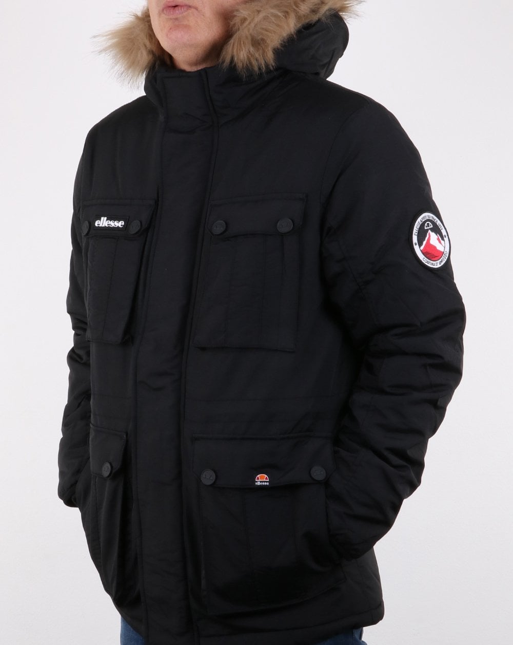 Ellesse Parka Black