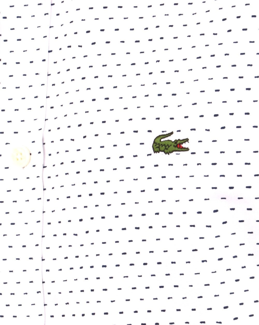 Lacoste Shirt White/Blue