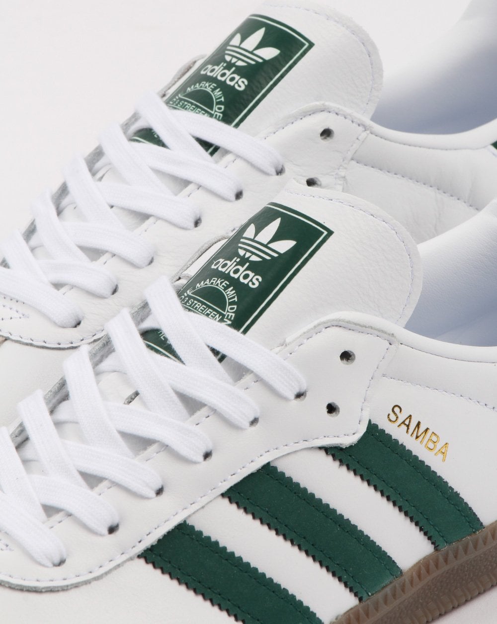Adidas Samba Og Trainers White/collegiate Green