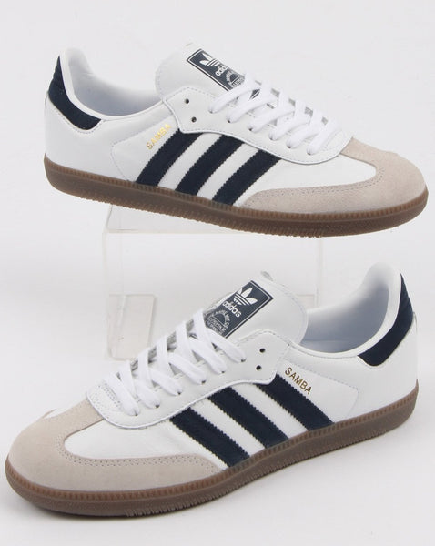 Adidas Samba Og Trainers White/navy