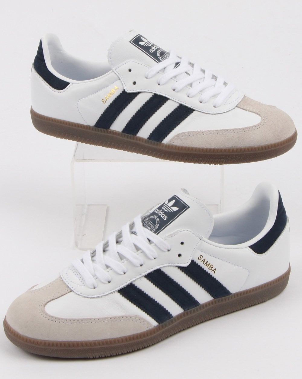 Adidas Samba Og Trainers White/navy