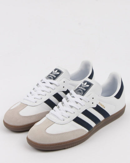 Adidas Samba Og Trainers White/navy