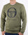 Sergio Tacchini Corp Logo Sweat Olive