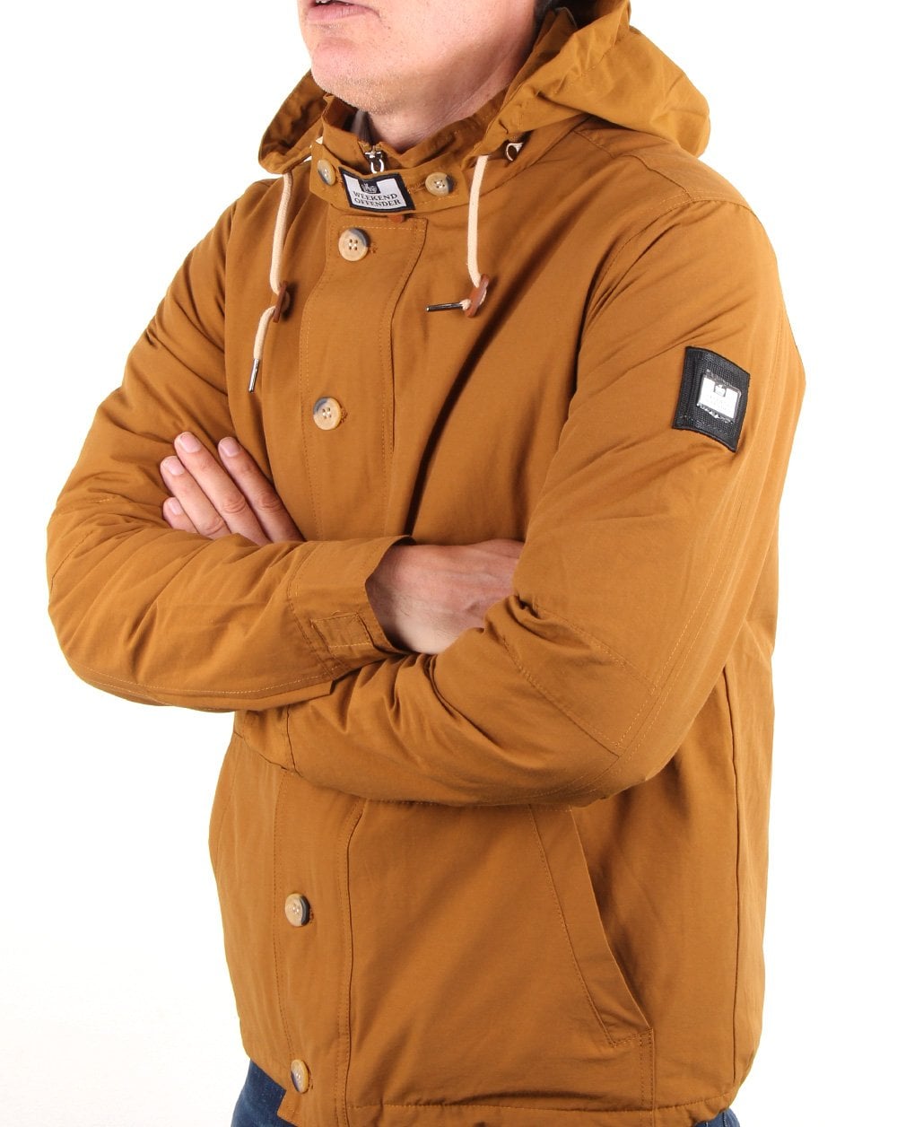 Weekend Offender Brook Jacket Mustard