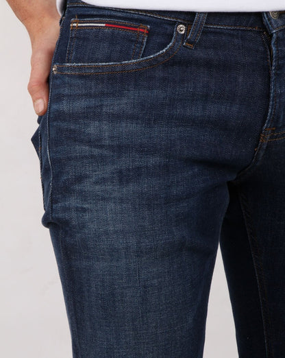 Tommy Hilfiger Slim Scanton Dynamic Stretch Jeans Dark Blue