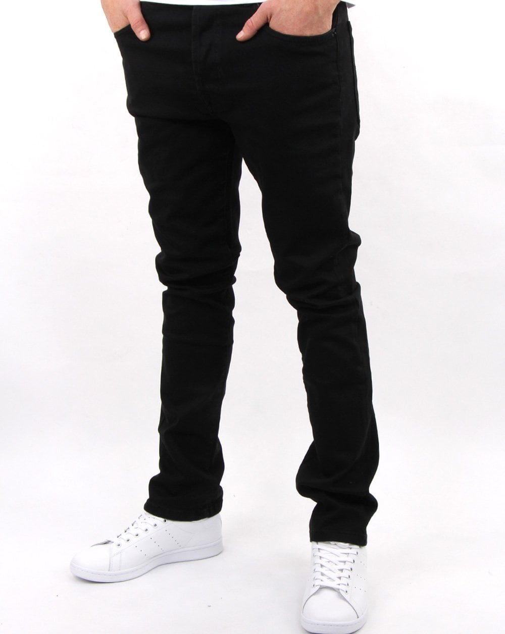 Marshall Artist Slim Tapered Jeans Black Garment Dye