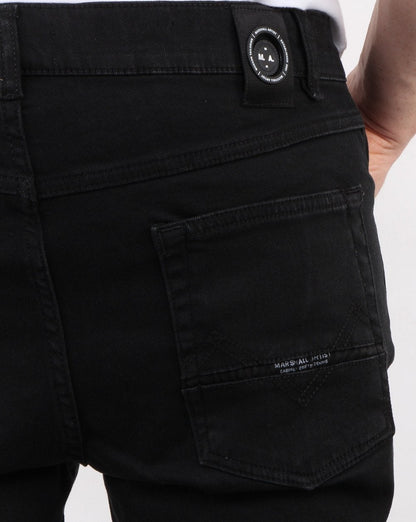Marshall Artist Slim Tapered Jeans Black Garment Dye