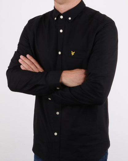 Lyle And Scott Oxford Shirt True Black
