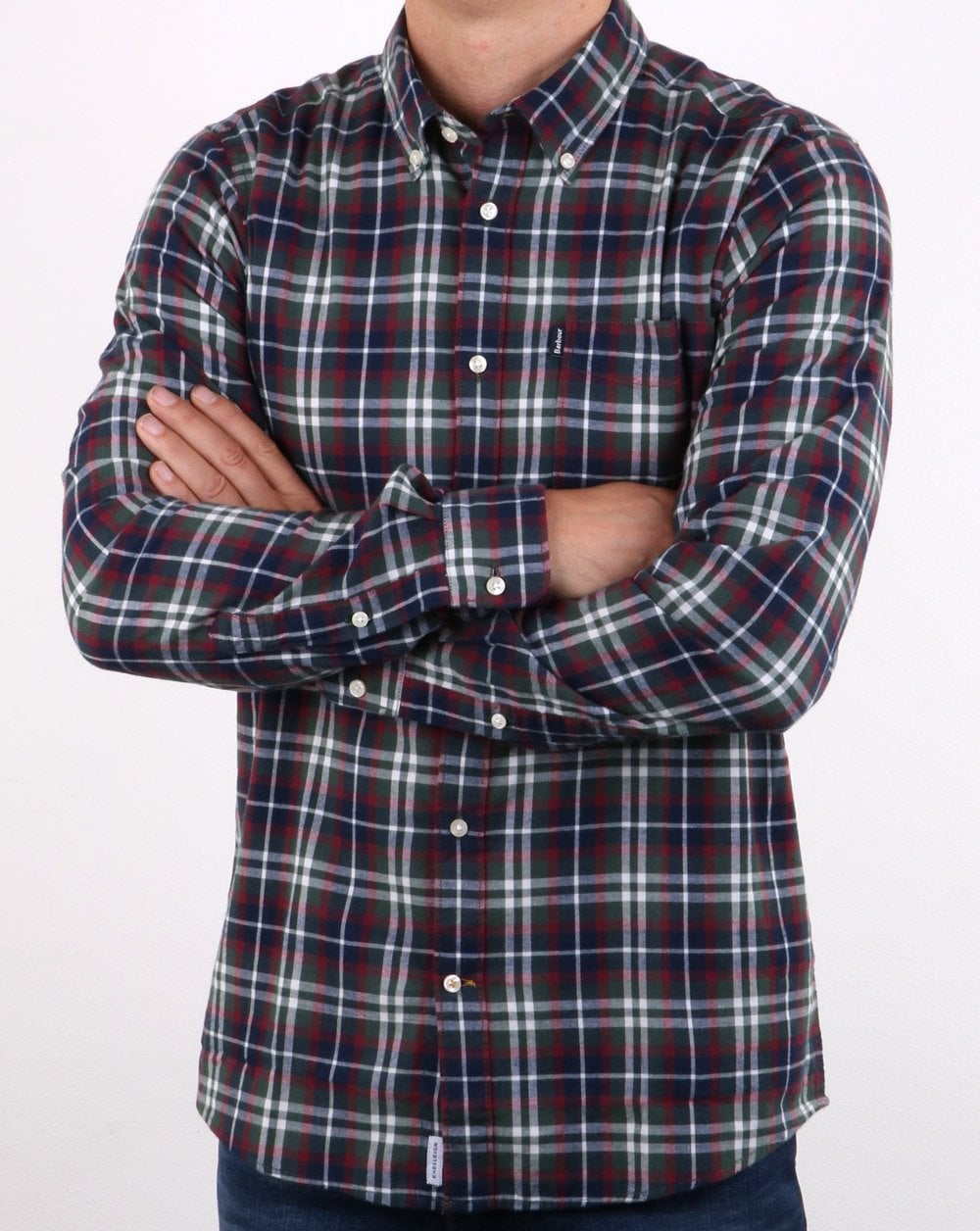 Barbour Endsleigh Racing Green Check Shirt