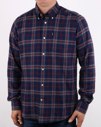 Barbour Stapleton Seth Shirt Grey Marl