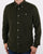 Barbour Ashwood Cord Shirt Forest Green