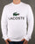Lacoste Logo Sweatshirt White