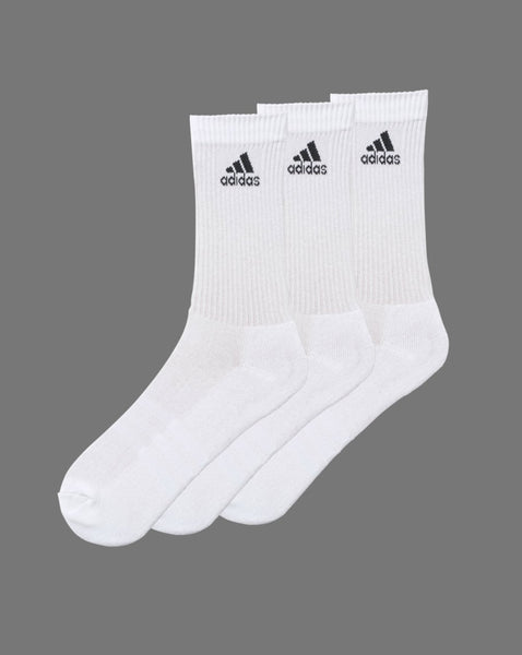 Adidas Originals 3 Pack Stripe Socks White/white/black