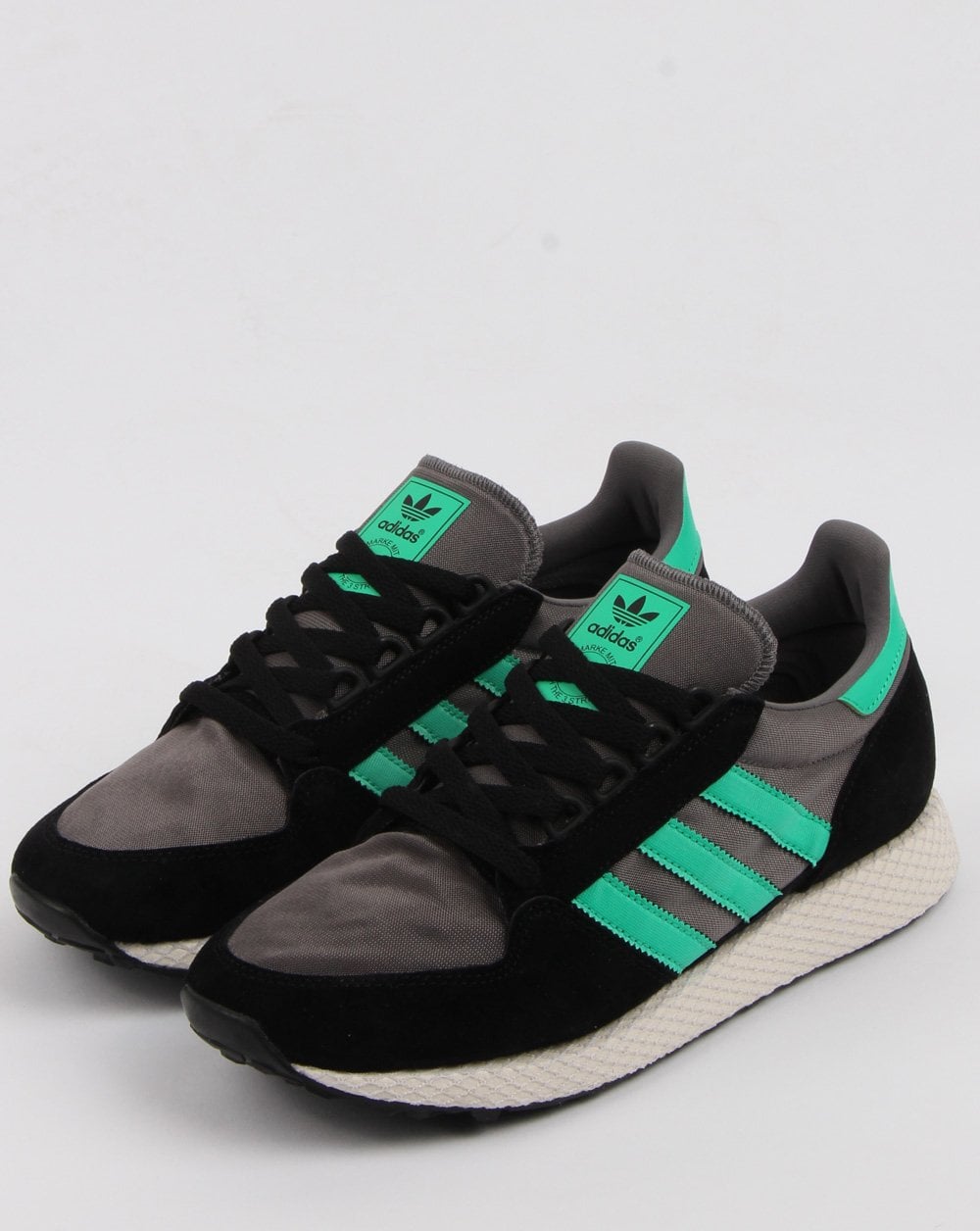 Adidas Forest Grove Trainers Black/Green/grey