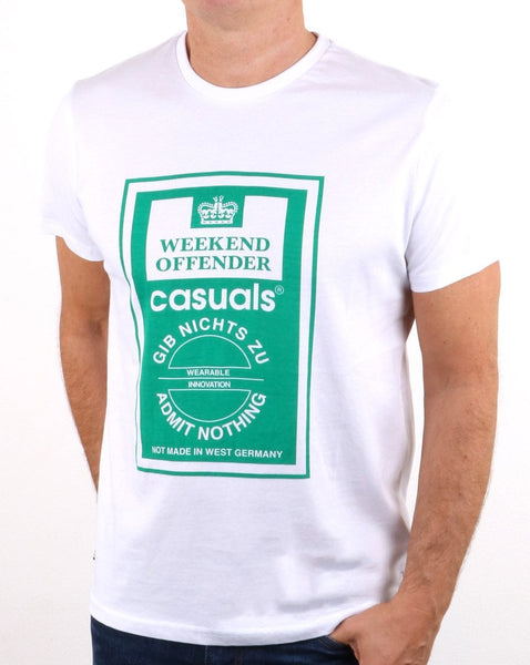 Weekend Offender Gib Nicht Zu T-shirt White