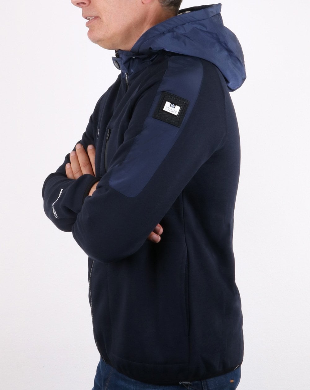 Weekend Offender Mclarnin Hoody Navy