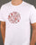 Pretty Green Thornley Paisley Logo T Shirt White/red