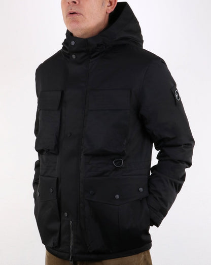 Marshall Artist Classsic 4 Pocket Parka Black