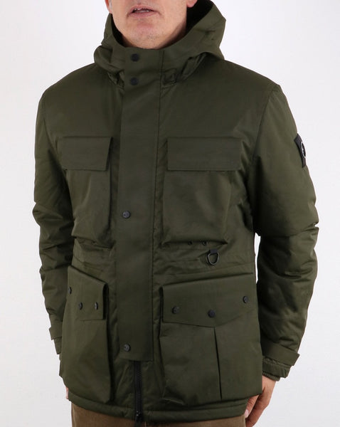 Marshall Artist Classic 4 Pocket Parka Khaki