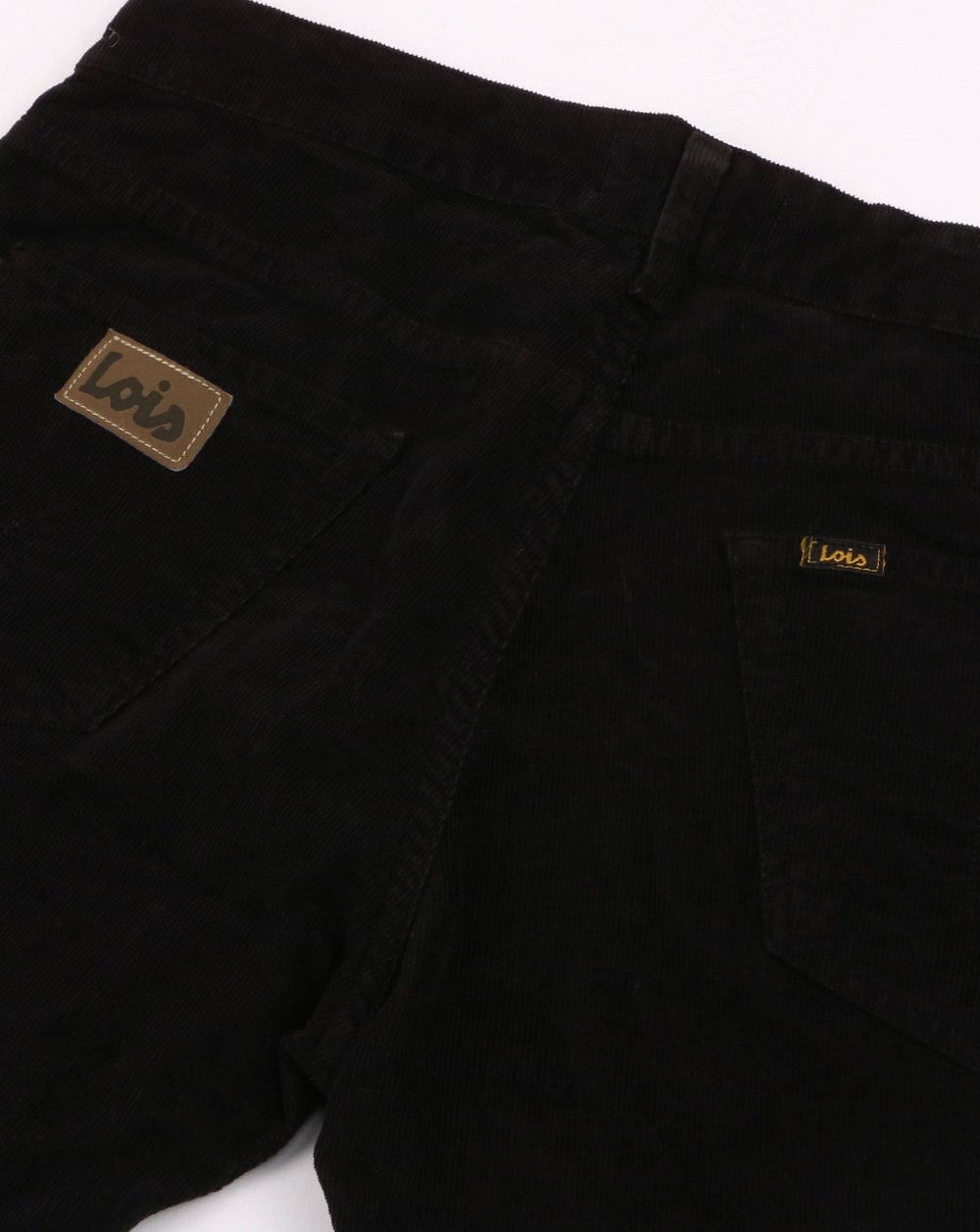Lois Marvin Straight Needle Cords Black