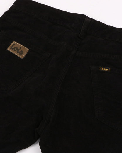 Lois Marvin Straight Needle Cords Black