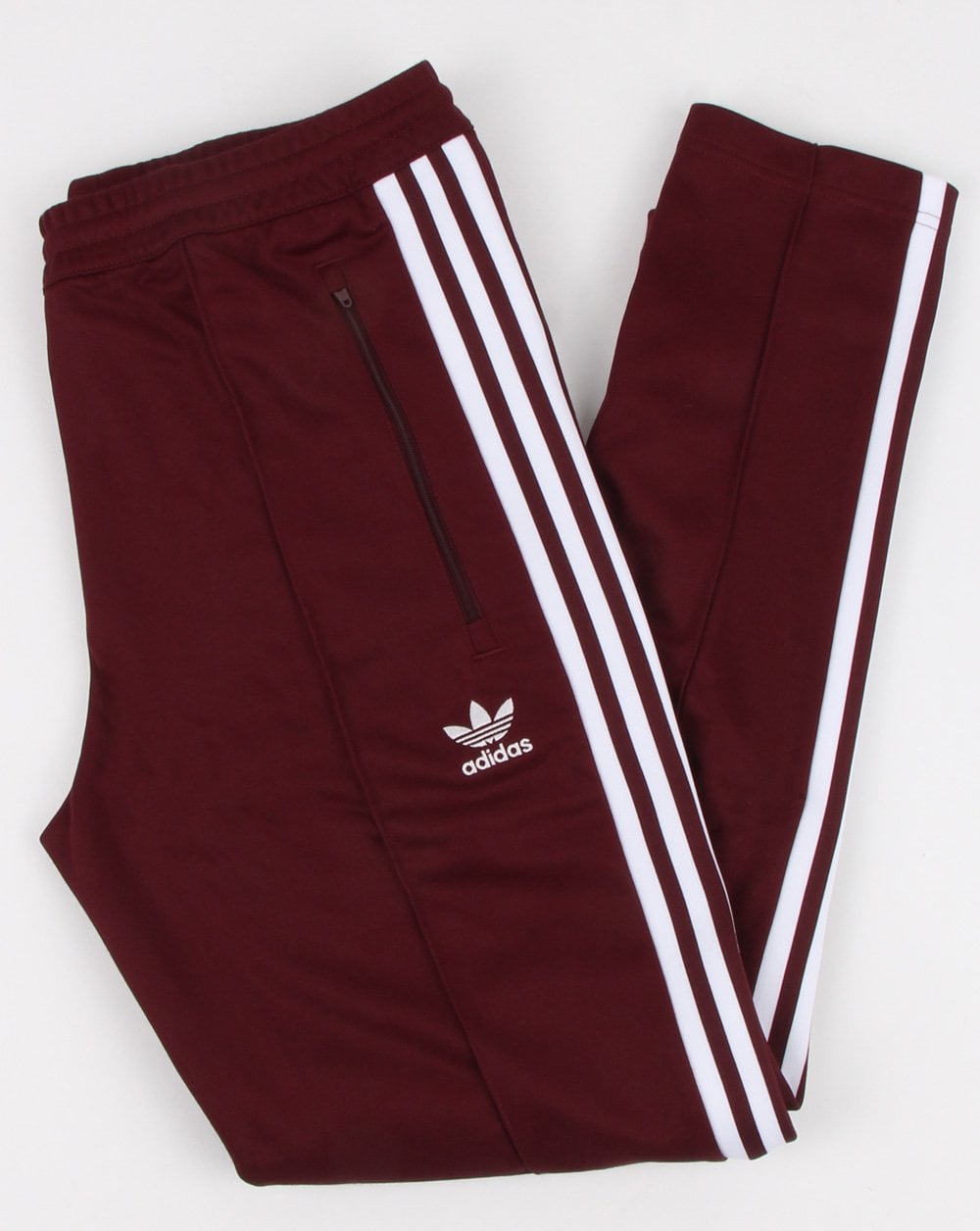 Adidas Originals Beckenbauer Track Pants Deep Claret