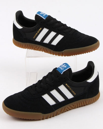 Adidas Indoor Super Trainers Black/White/Gum